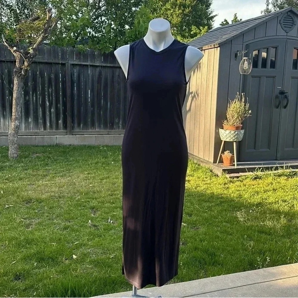 H&M Maxi Black Sleeveless Dress Size Small.